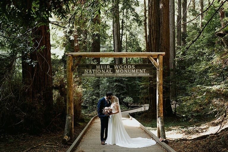 best places to elope in california muir woods 3