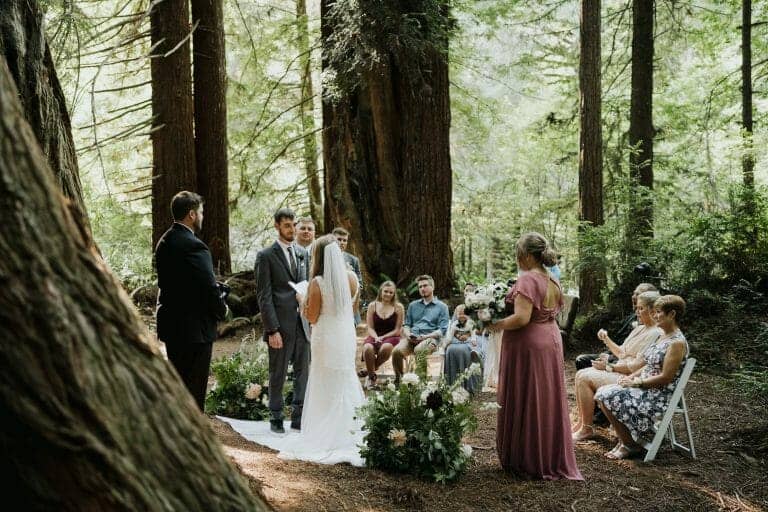 Redwood national park ceremony